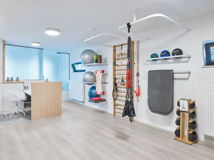 Plateau de rééducation et réathlétisation équipé du Centre Kiné Léman